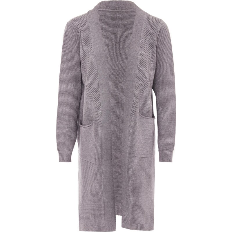 Jalene Kardigán sivá melírovaná 65870429