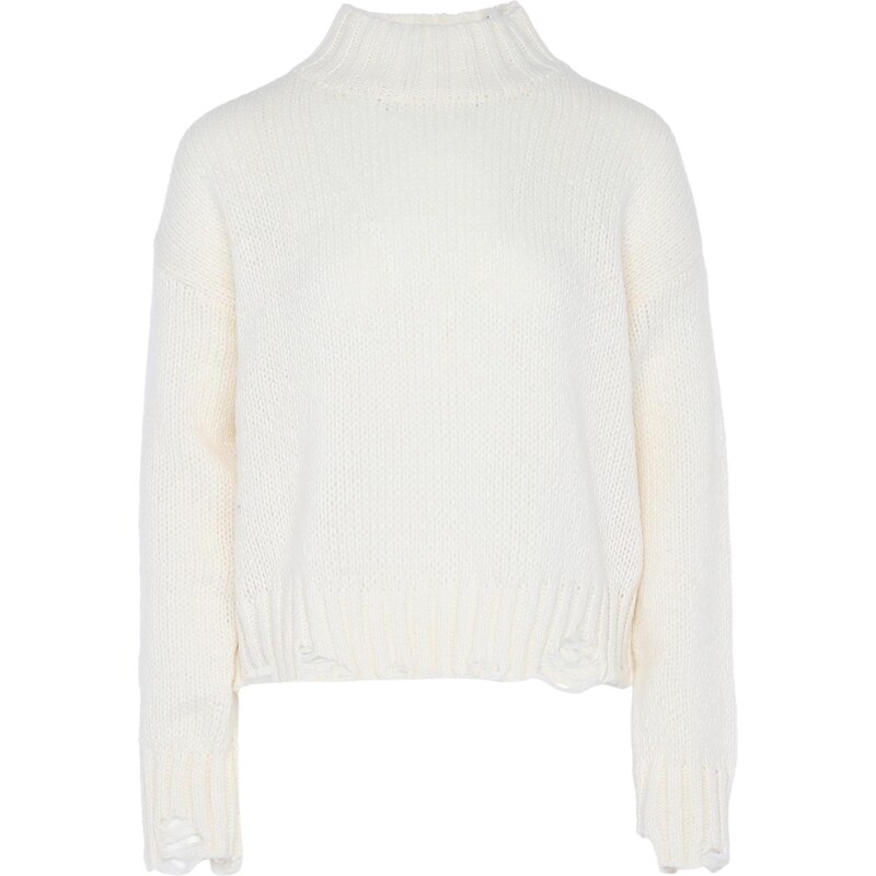 Gaya Sveter biela ako vlna 65869702