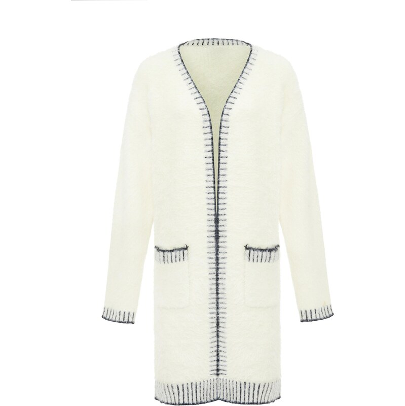 Poomi Kardigán čierna / biela 65870469