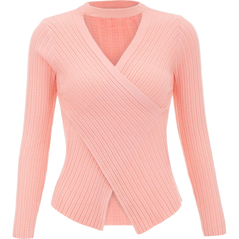 aleva Sveter ružová 65870489