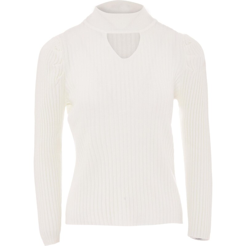 NAEMI Sveter biela ako vlna 65869782