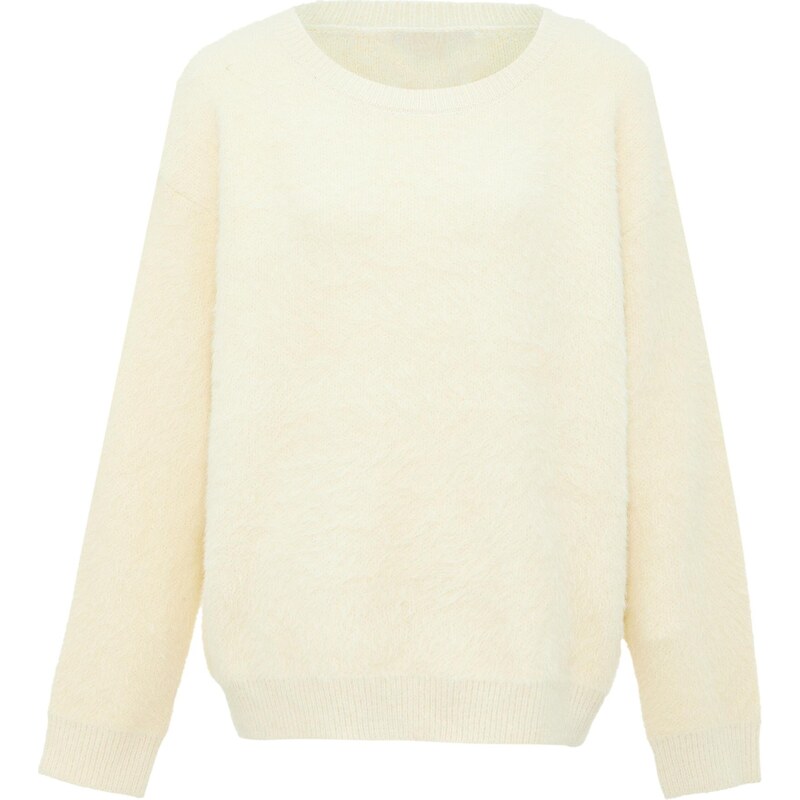 Poomi Sveter biela ako vlna 65870530