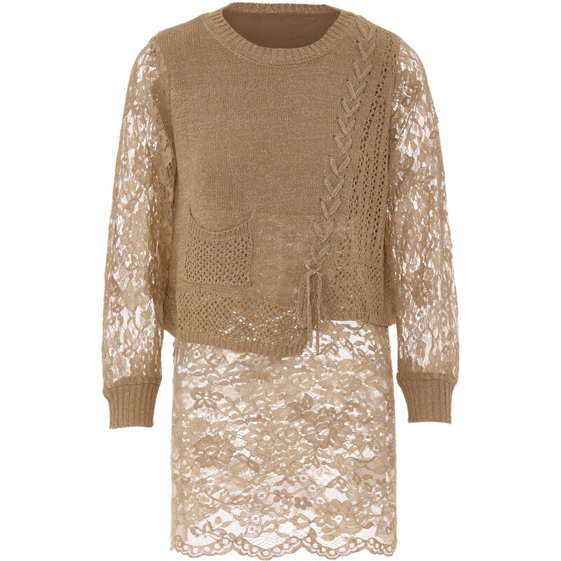 Sidona Sveter farba ťavej srsti 65869844