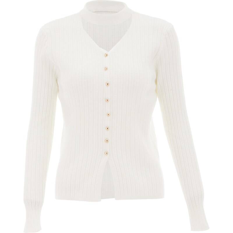 NAEMI Sveter biela 65870585