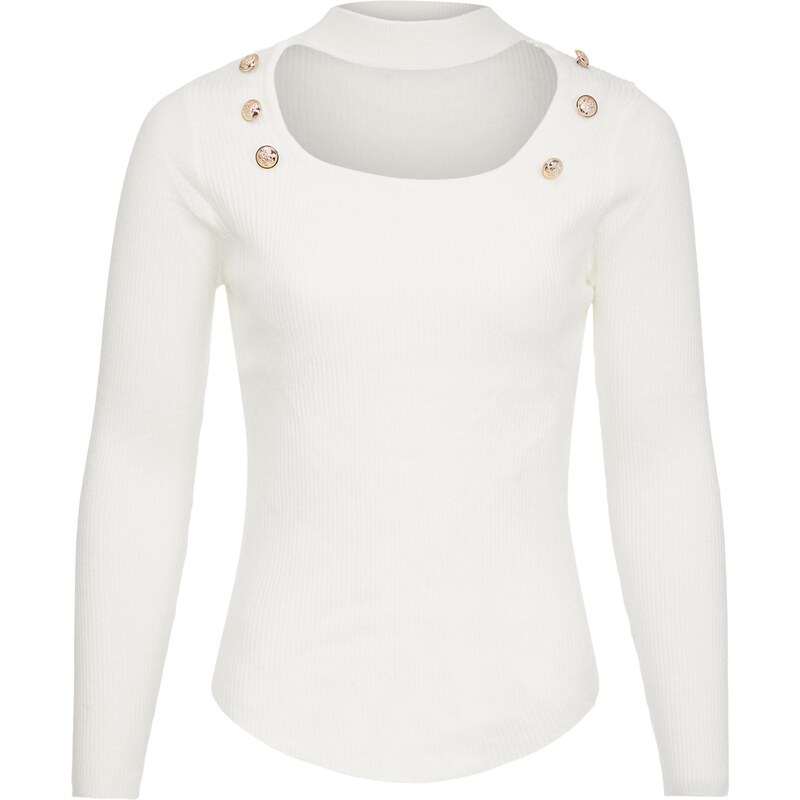 caneva Sveter biela 65869864