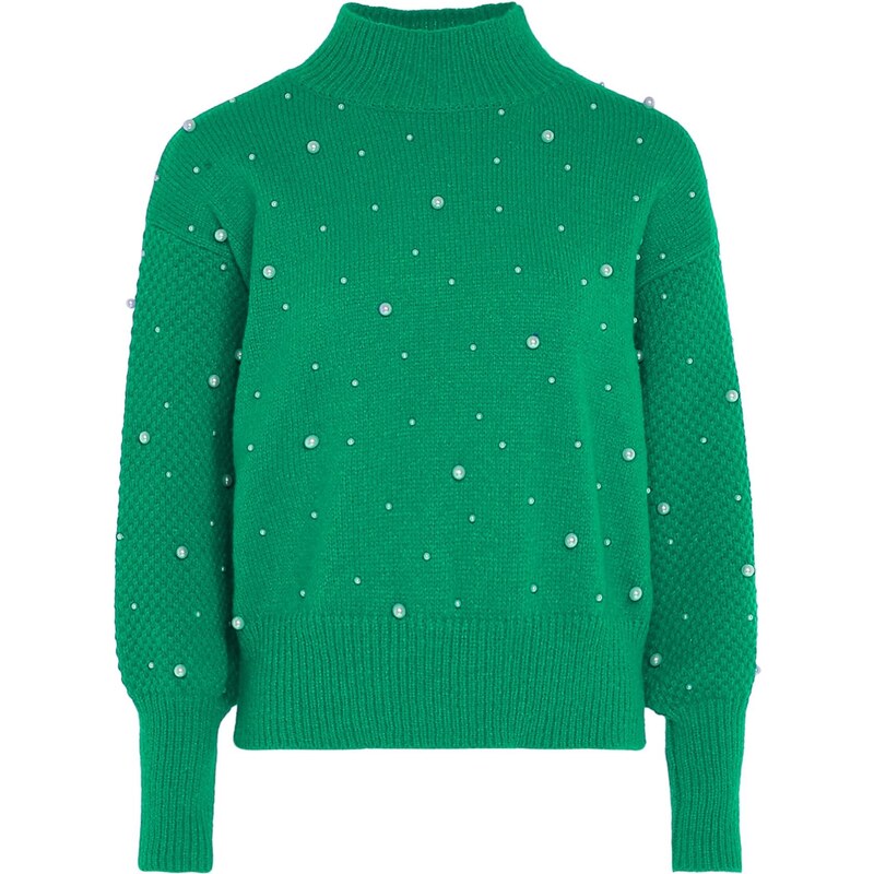 nascita Sveter zelená / biela 65869932