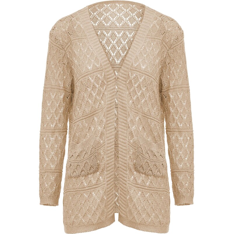 SANIKA Kardigán béžová 65869977