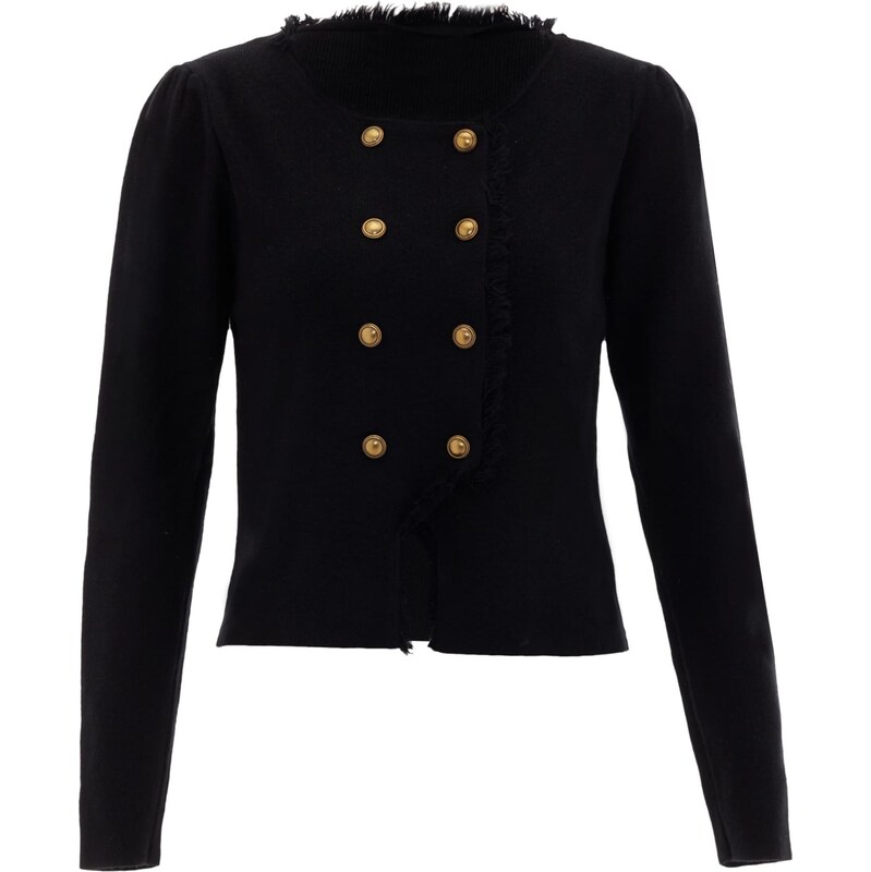 NAEMI Kardigán zlatá / čierna 65870745