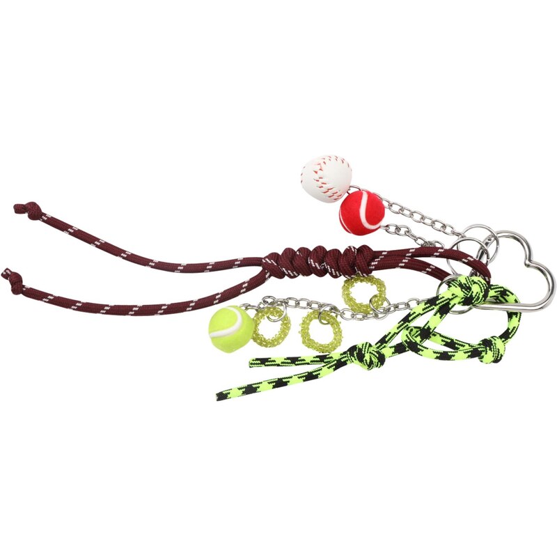 & Other Stories Prívesok čokoládová / kiwi / červená / strieborná 65889458