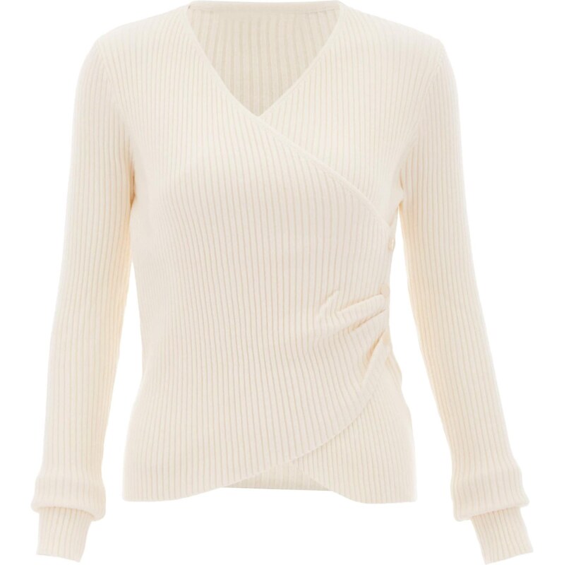 NAEMI Sveter biela ako vlna 65870767