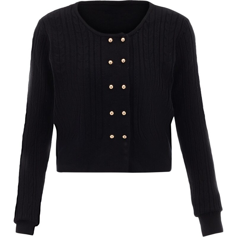 NAEMI Kardigán zlatá / čierna 65870802