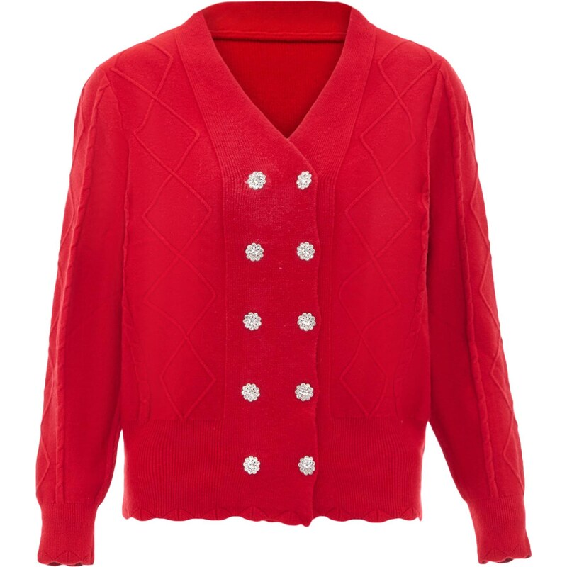 carato Kardigán červená 65870154