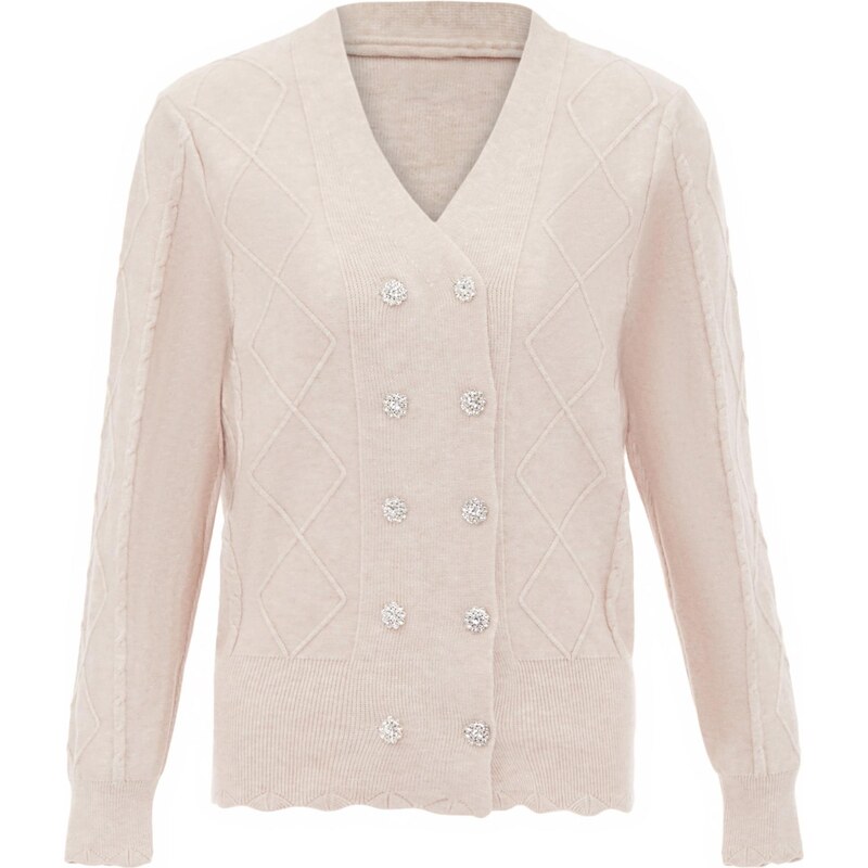 carato Kardigán béžová 65870155