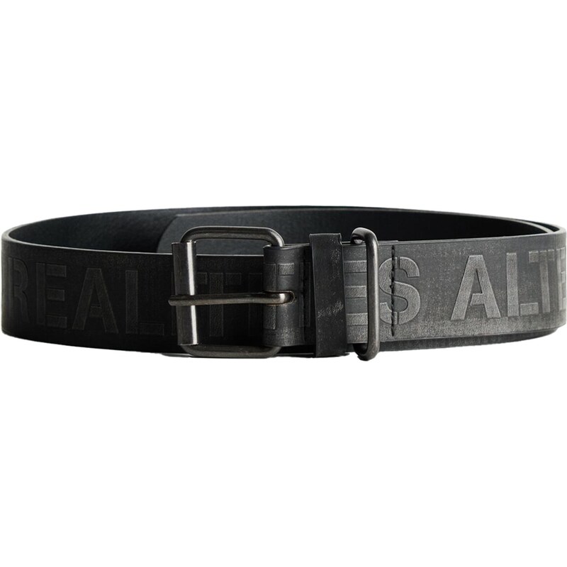 Bershka Opasky antracitová / čierna 66057019