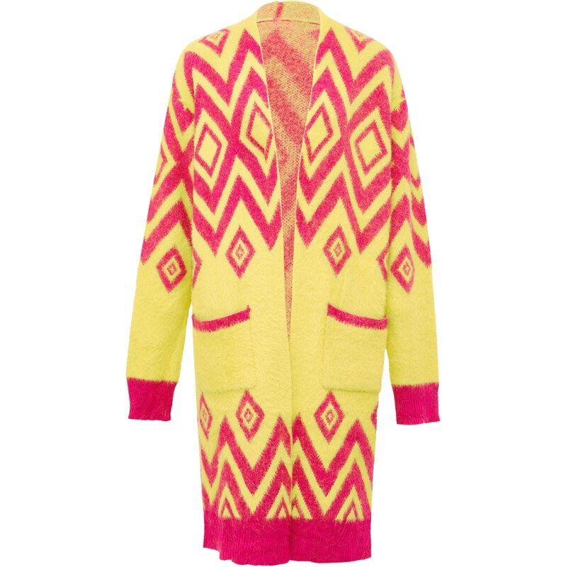 ebeeza Kardigán limetová / ružová 65870971