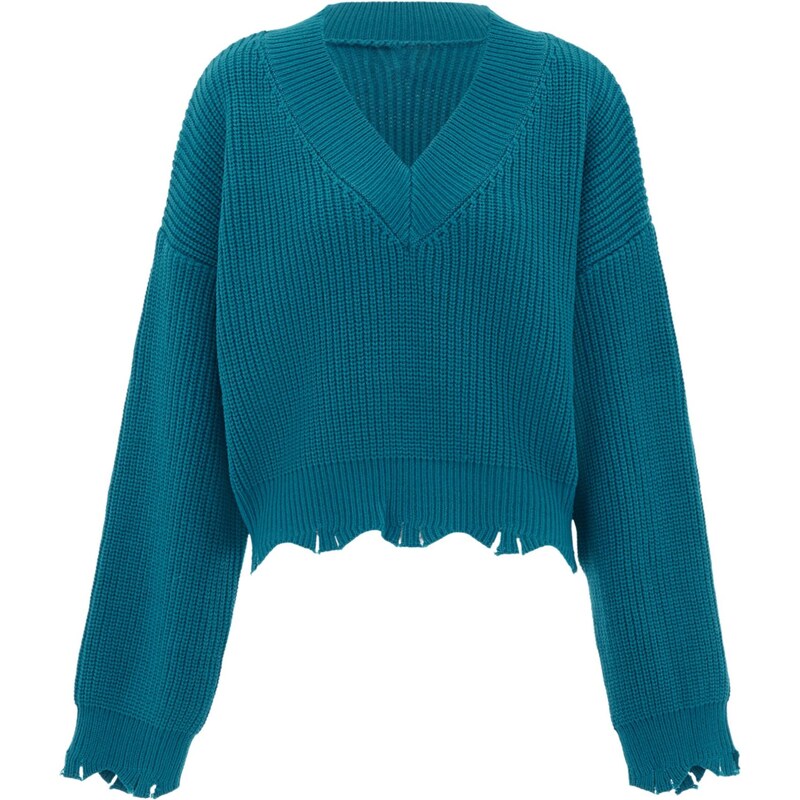 Gaya Sveter modrozelená 65870952