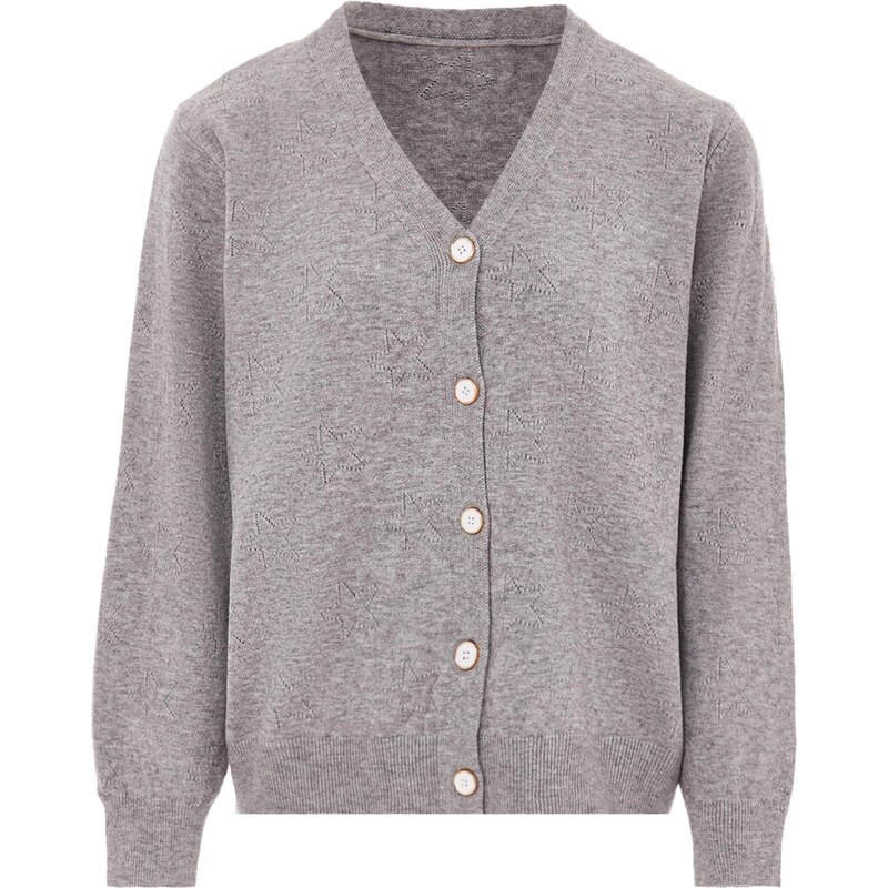 aleva Kardigán sivá 65870295