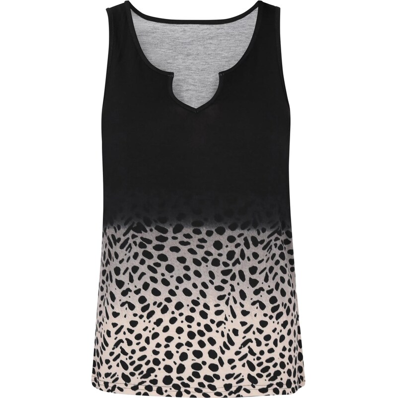 NAEMI Top Fashion Look tmavošedá / čierna 65881131