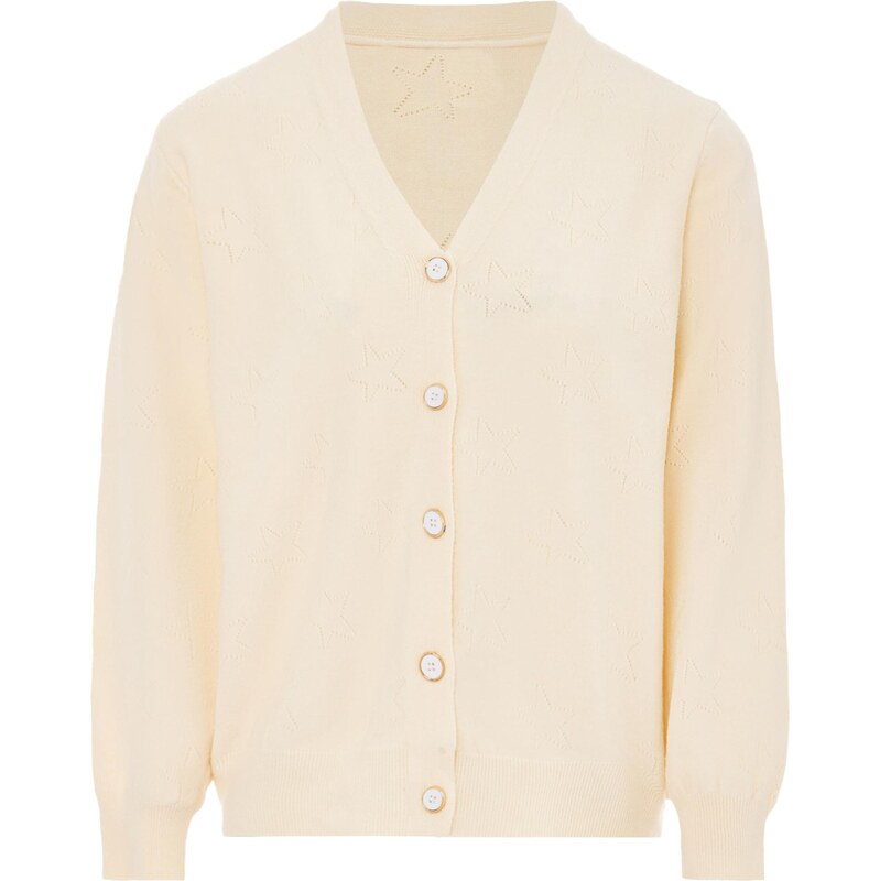 aleva Kardigán biela ako vlna 65870327