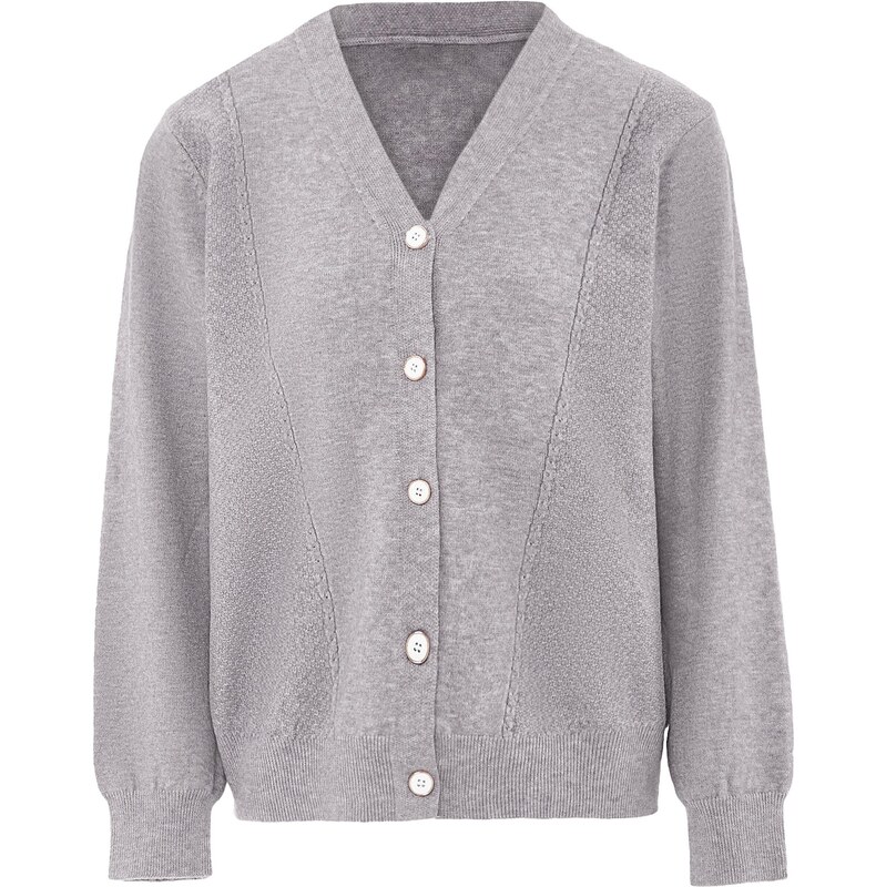 SANIKA Kardigán sivá 65870352