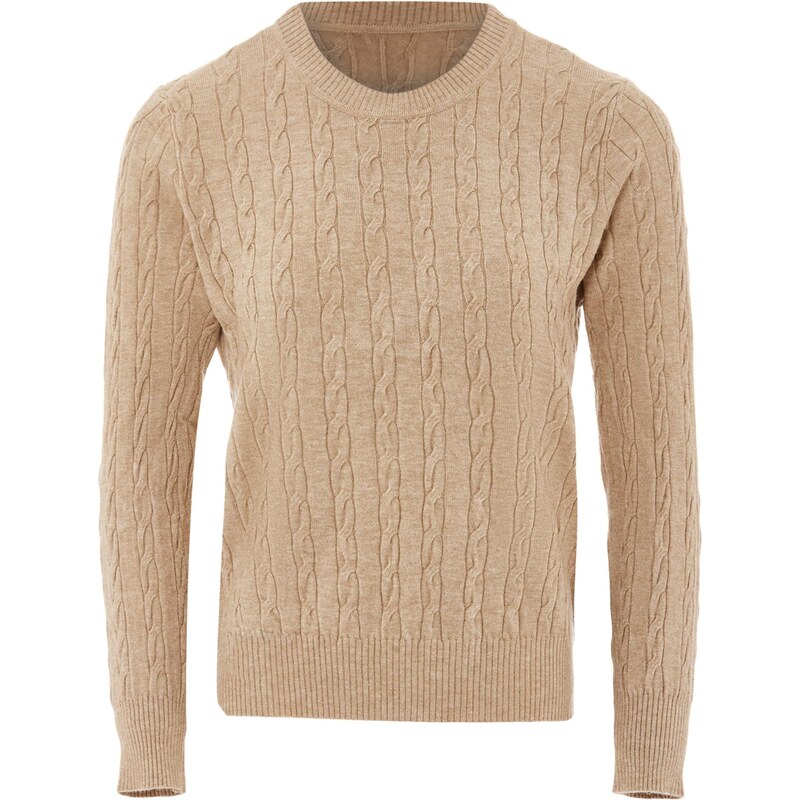 Sidona Sveter béžová melírovaná 65870376