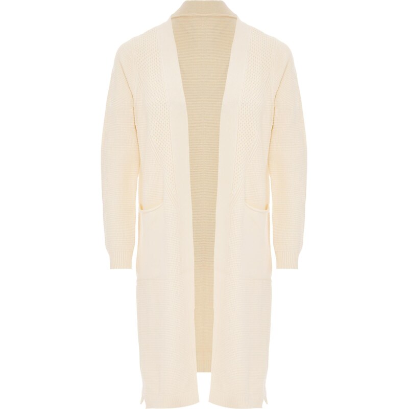 Jalene Kardigán biela ako vlna 65870428