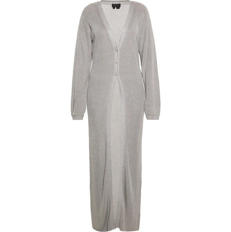 NAEMI Kardigán sivá 65871124