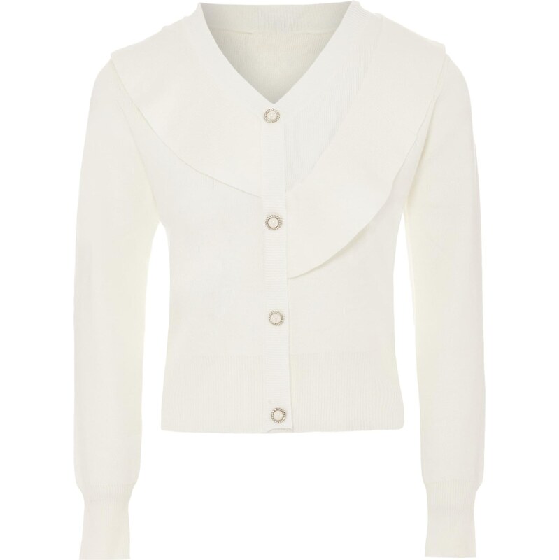 NAEMI Kardigán biela 65870430