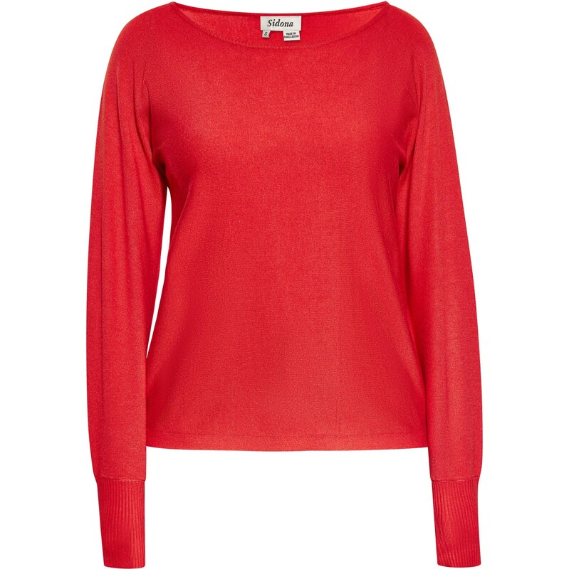 Sidona Sveter červená 65871242