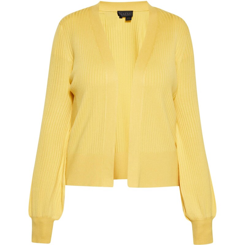 NAEMI Kardigán svetložltá 65871435