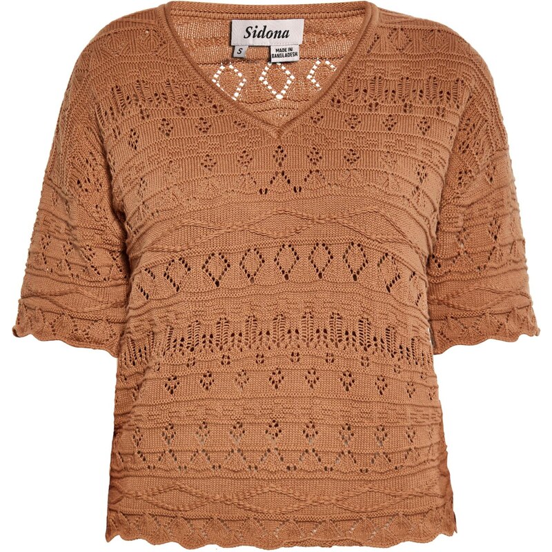 Sidona Sveter farba ťavej srsti 65871514