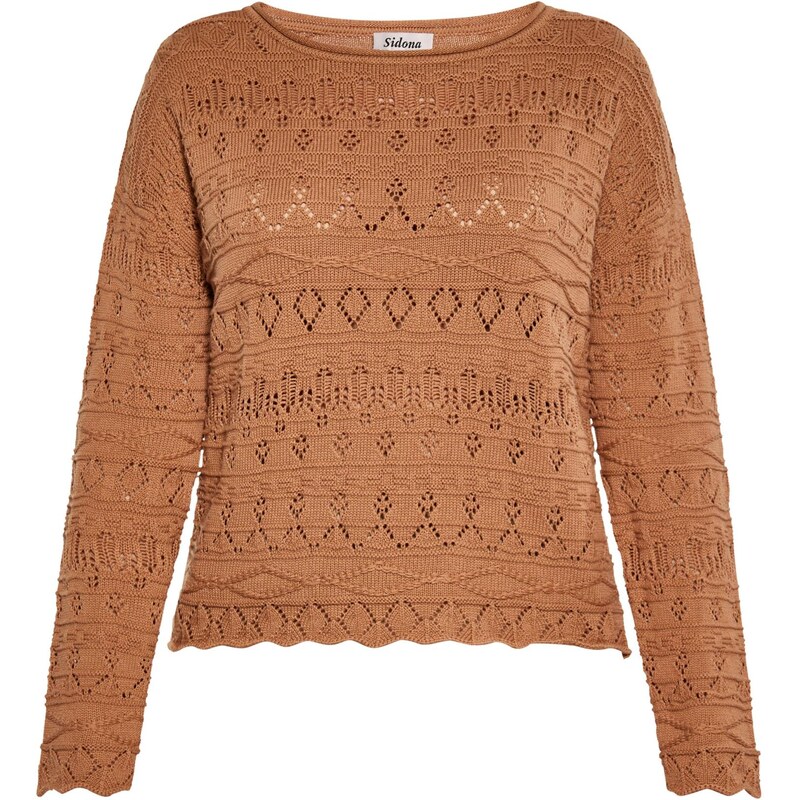 Sidona Sveter farba ťavej srsti 65871516