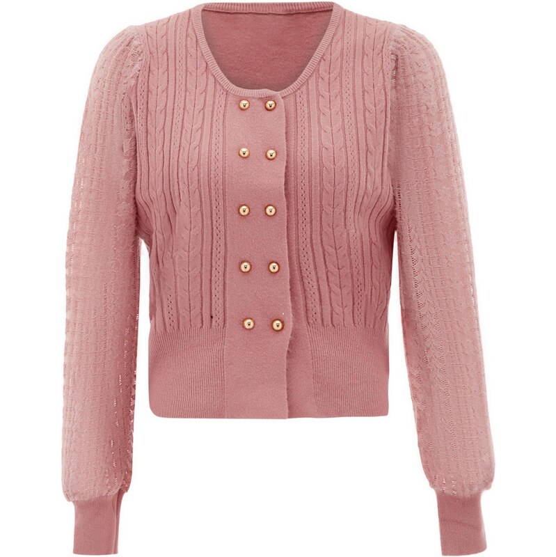 NAEMI Kardigán ružová 65870782