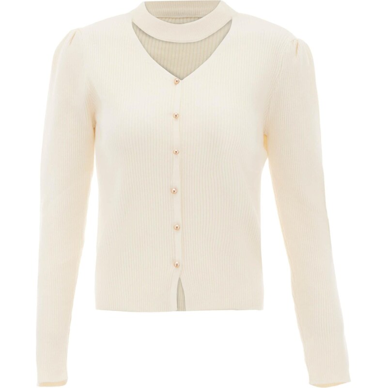 NAEMI Sveter biela ako vlna 65870790