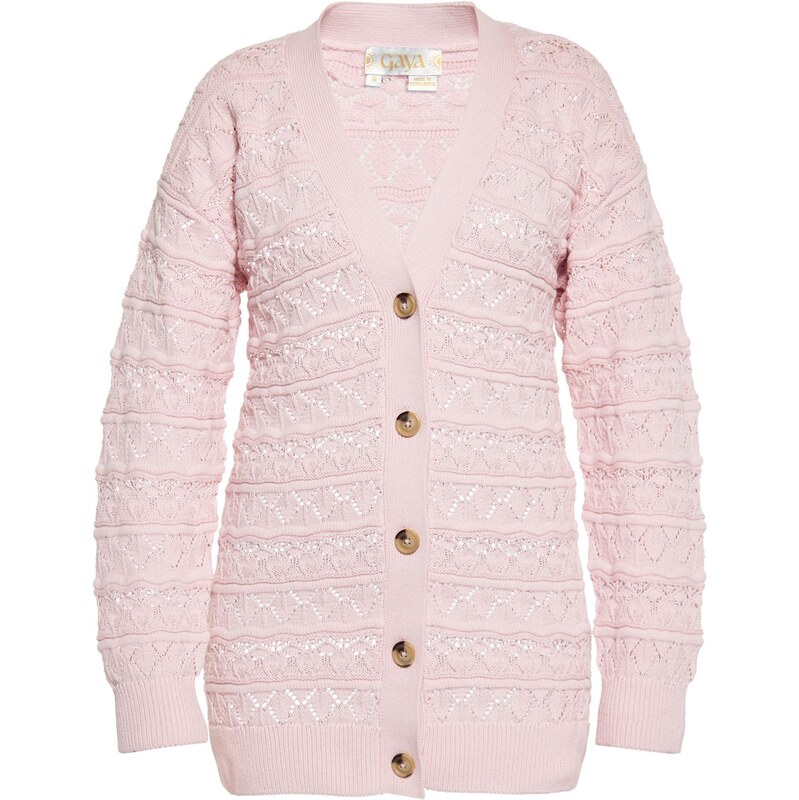 Gaya Kardigán svetloružová 65871684
