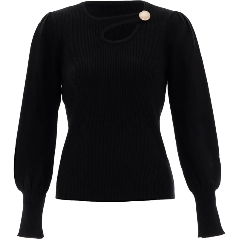 NAEMI Sveter čierna / biela 65870811