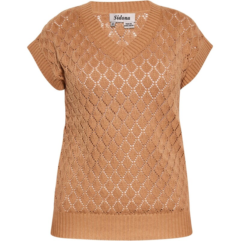 Sidona Sveter farba ťavej srsti 65871802