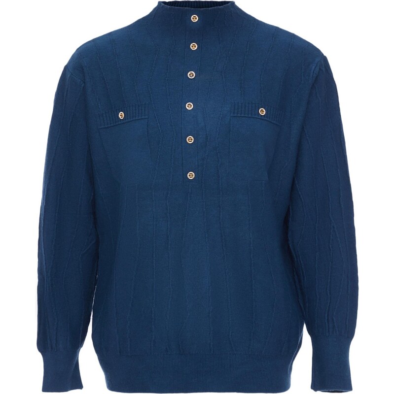 carato Sveter petrolejová 65870905