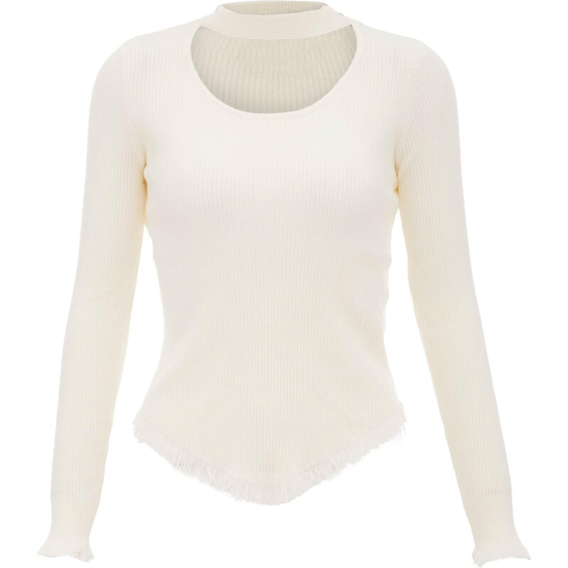 ebeeza Sveter biela ako vlna 65870958