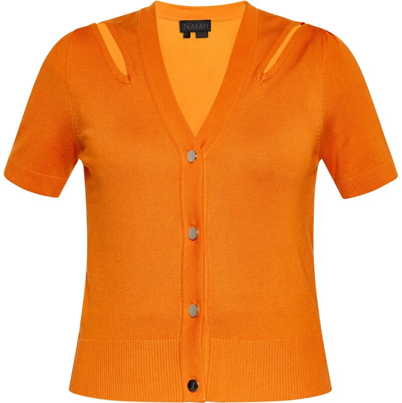 NAEMI Kardigán tmavooranžová 65873469