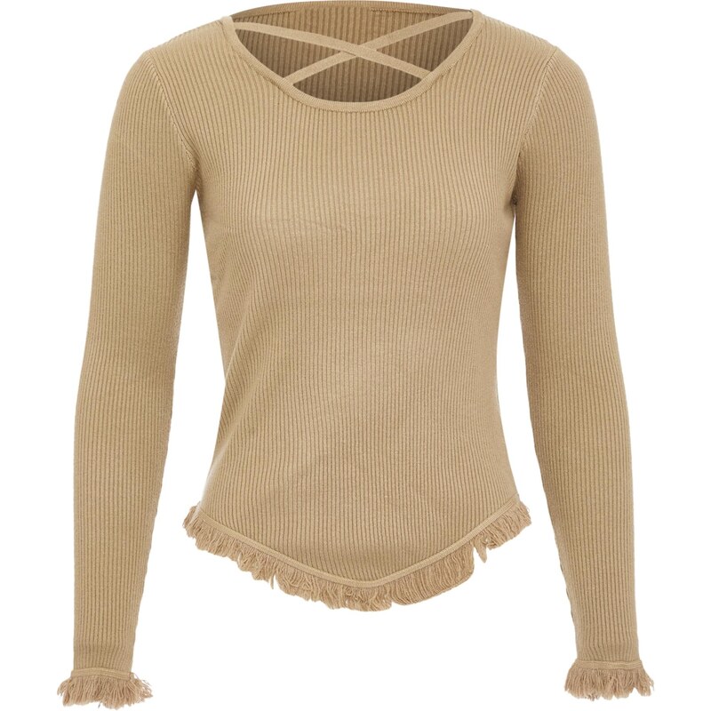 qisha Sveter tmavošedá 65871286