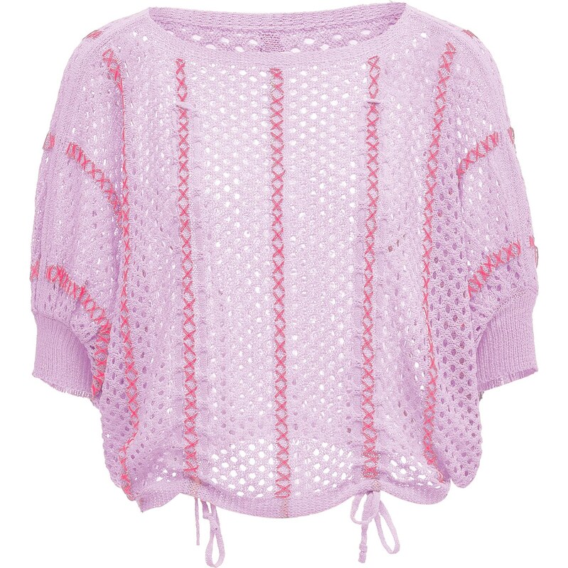 IMMY Sveter levanduľová / červená 65871297