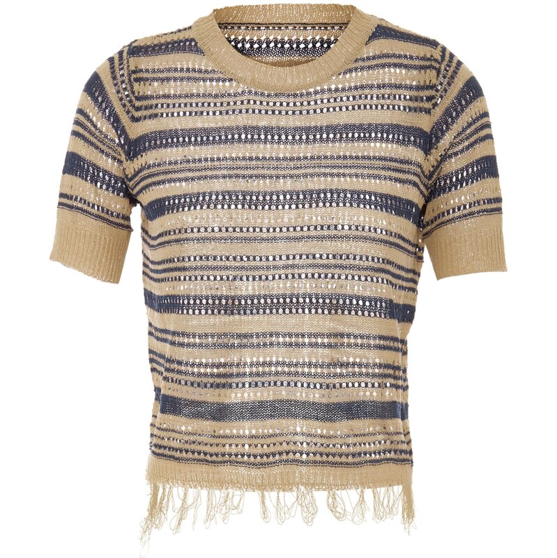 ESHA Sveter béžová / námornícka modrá 65871299