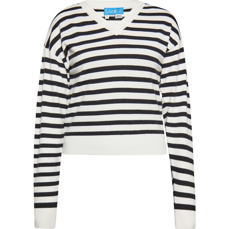 SANIKA Sveter čierna / biela 65871839