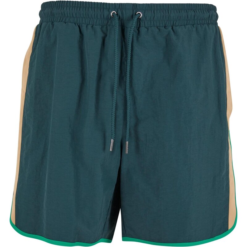 Urban Classics Plavky zelená / tmavozelená 65880150