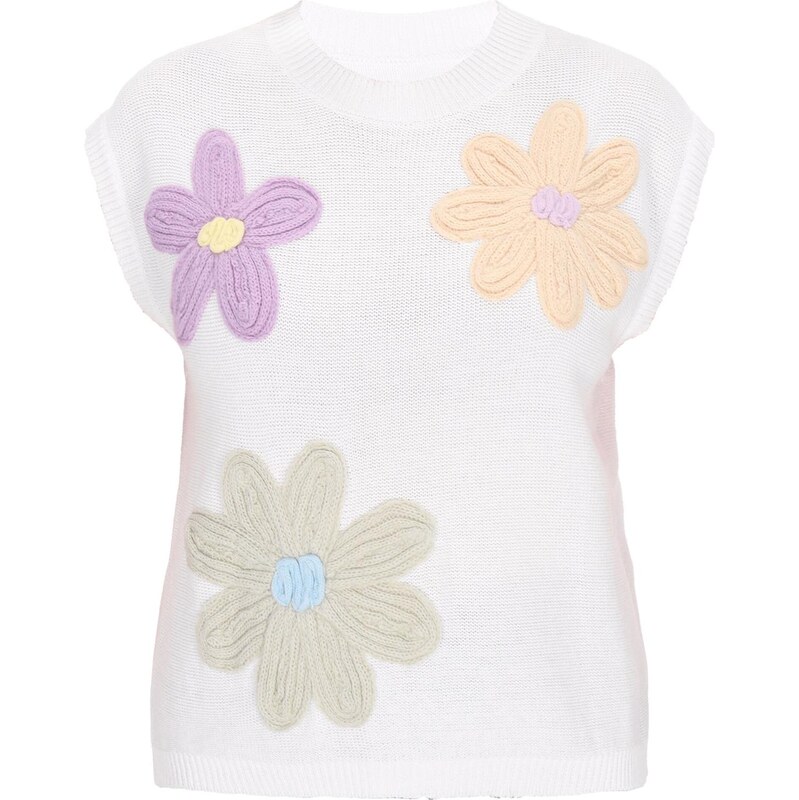 Gaya Sveter Festival pastelovo zelená / fialová / marhuľová / biela 65881167