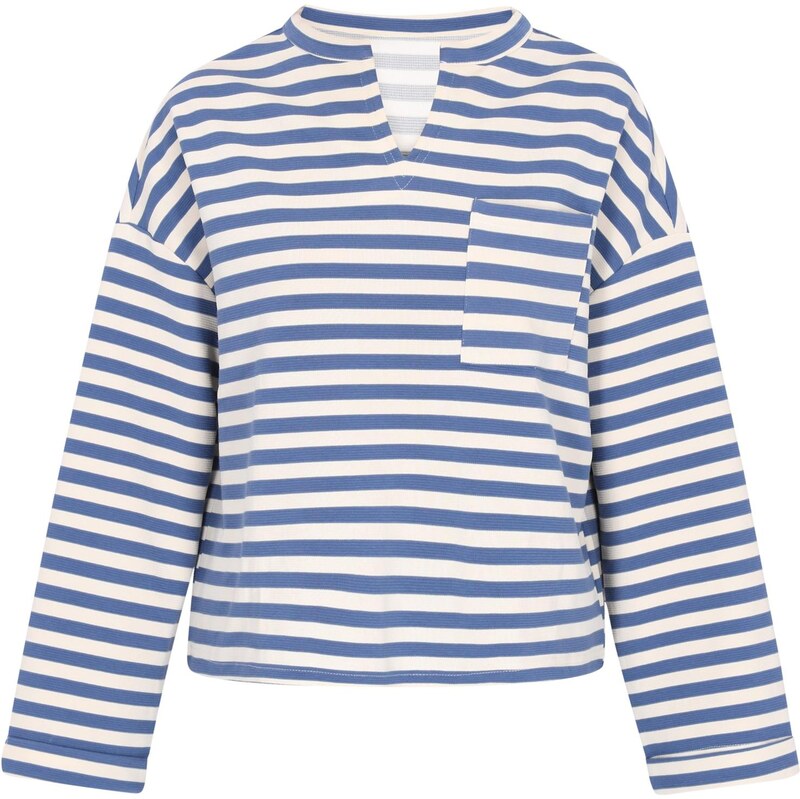 usha BLUE LABEL Tričko Fashion Look zafírová / biela 66140087