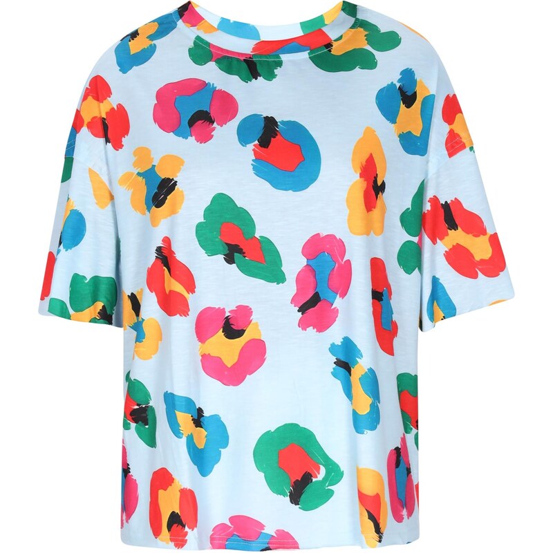 NALLY Tričko svetlomodrá / zlatá žltá / nefritová / ružová 65881122