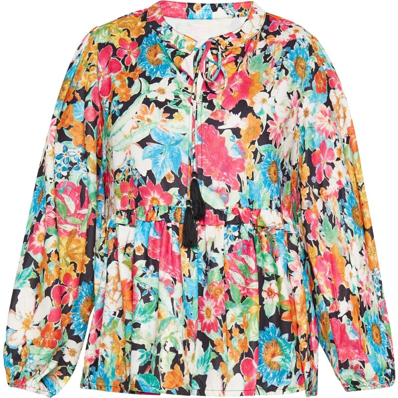 usha FESTIVAL Blúzka azúrová / homárová / purpurová / čierna 66140759