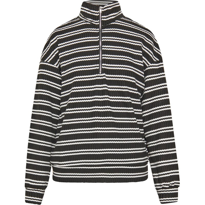 usha BLUE LABEL Sveter čierna / biela 66139554